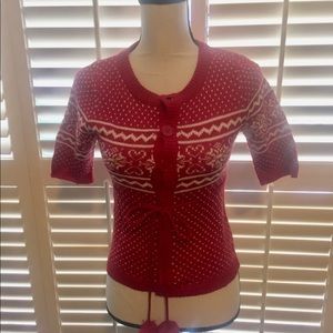 Tomfoolery Short Sleeve Sweater